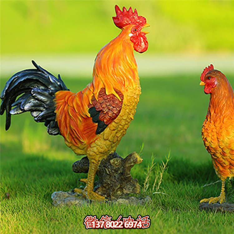 玻璃鋼仿真雕塑擺件，為戶(hù)外園林草坪增添點(diǎn)綴