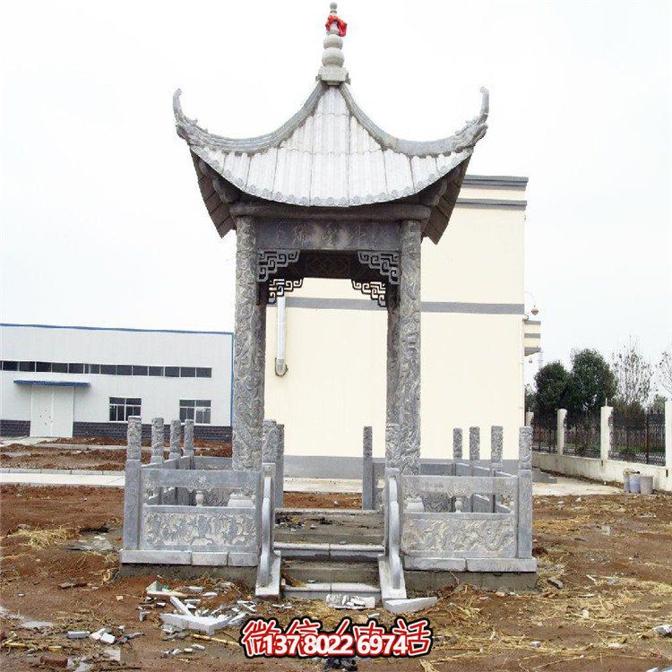 大理石石雕涼亭，為您的園林增添大型雕塑裝飾